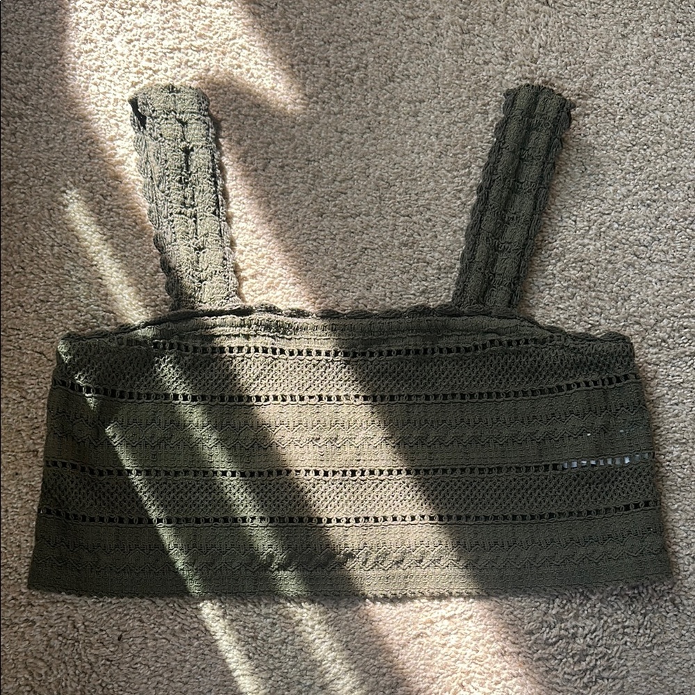 NWOT Aerie Crochet Top